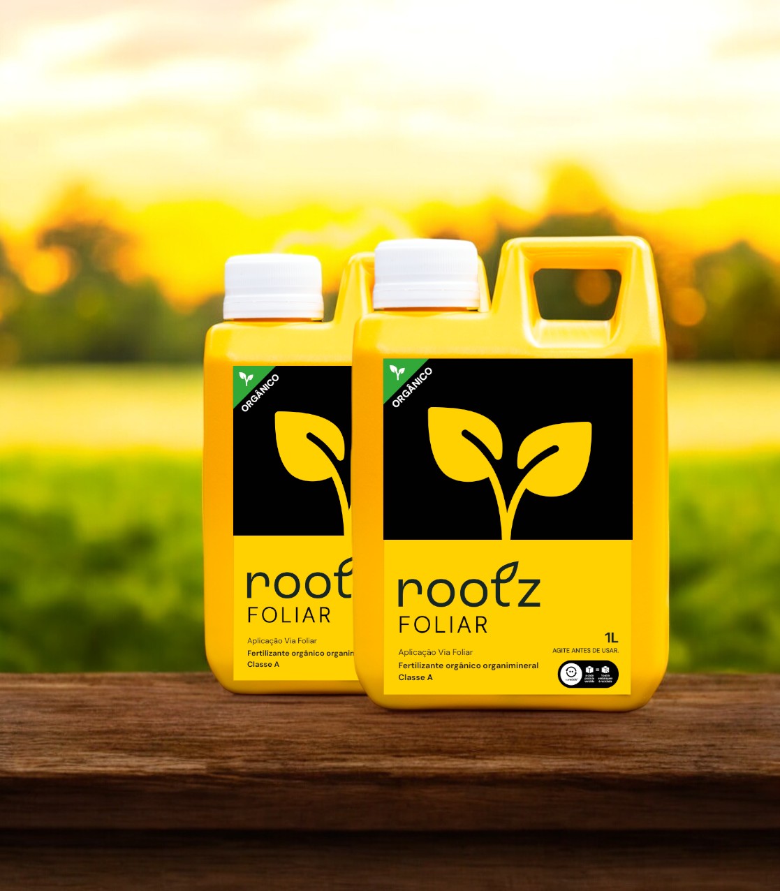 Rootz Foliar - 1 Litro - Fertilizante Orgânico Líquido Concentrado