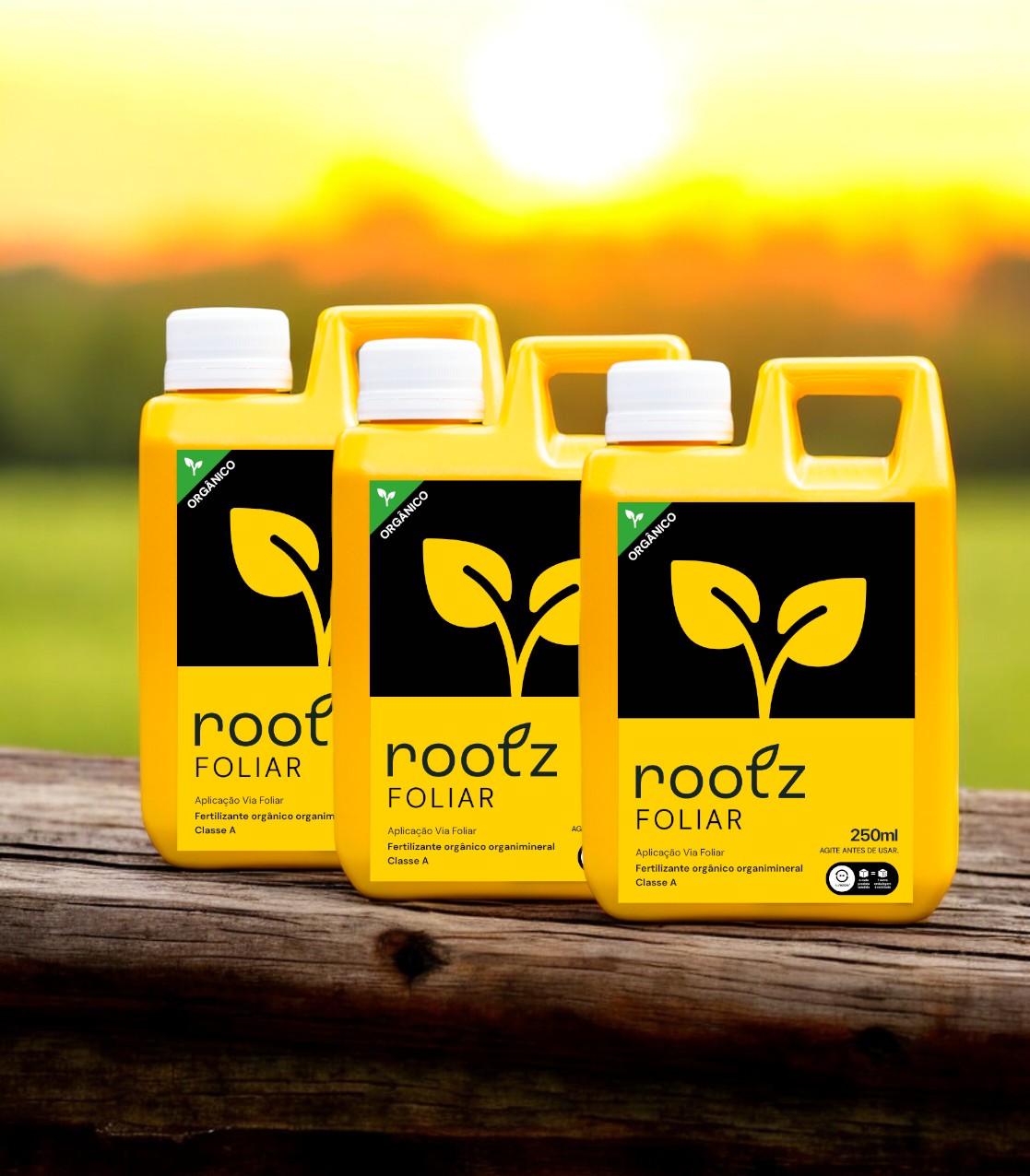 Rootz Foliar - 250ml - Fertilizante Orgânico - Líquido Concentrado