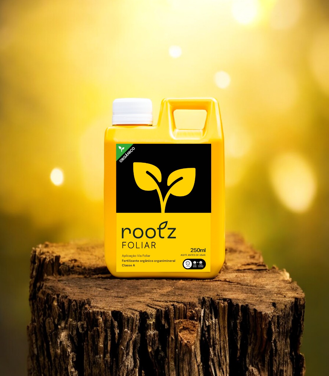 Rootz Foliar - 250ml - Fertilizante Orgânico - Líquido Concentrado